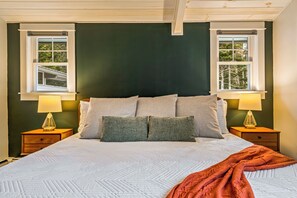 5 makuuhuonetta, silitysrauta/-lauta, vauvan matkasänky, ilmainen Wi-Fi