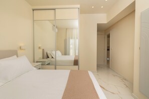 2 slaapkamers, een strijkplank/strijkijzer, wifi, beddengoed