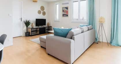 NOUVEAU ! Duo de T3 avec extérieurs & parkings, bord Garonne