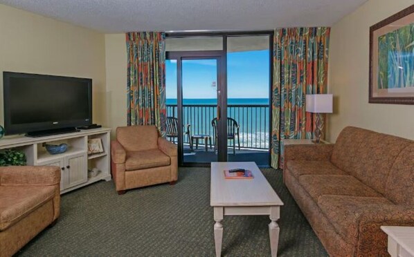 TV, video games, foosball, table tennis