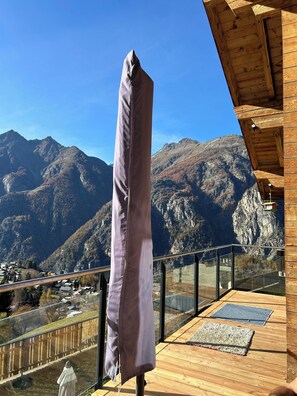 Property grounds - Luxury Lodge|Panoramic View|Fireplace|Sauna|Garden|Rest (Grächen)