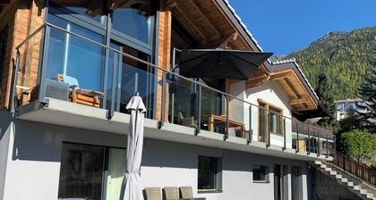 Luxus-Lodge|Panorama-Blick|Kamin|Sauna|Garten|Ruhe