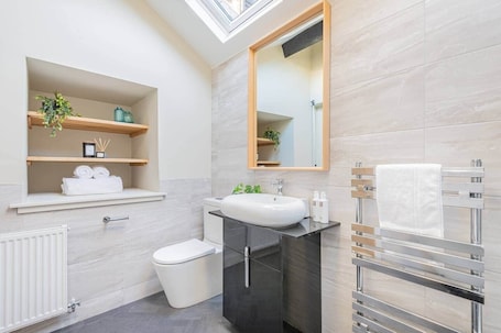 Hair dryer, towels. The Royal Oak Barn Cartmel - Sleeps 4