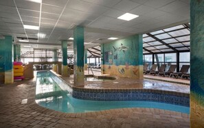 Indoor pool, a heated pool - Family-Friendly Oceanfront | Compass Cove Pools + Near Ripley’s Aquarium (Myrtle Beach)
