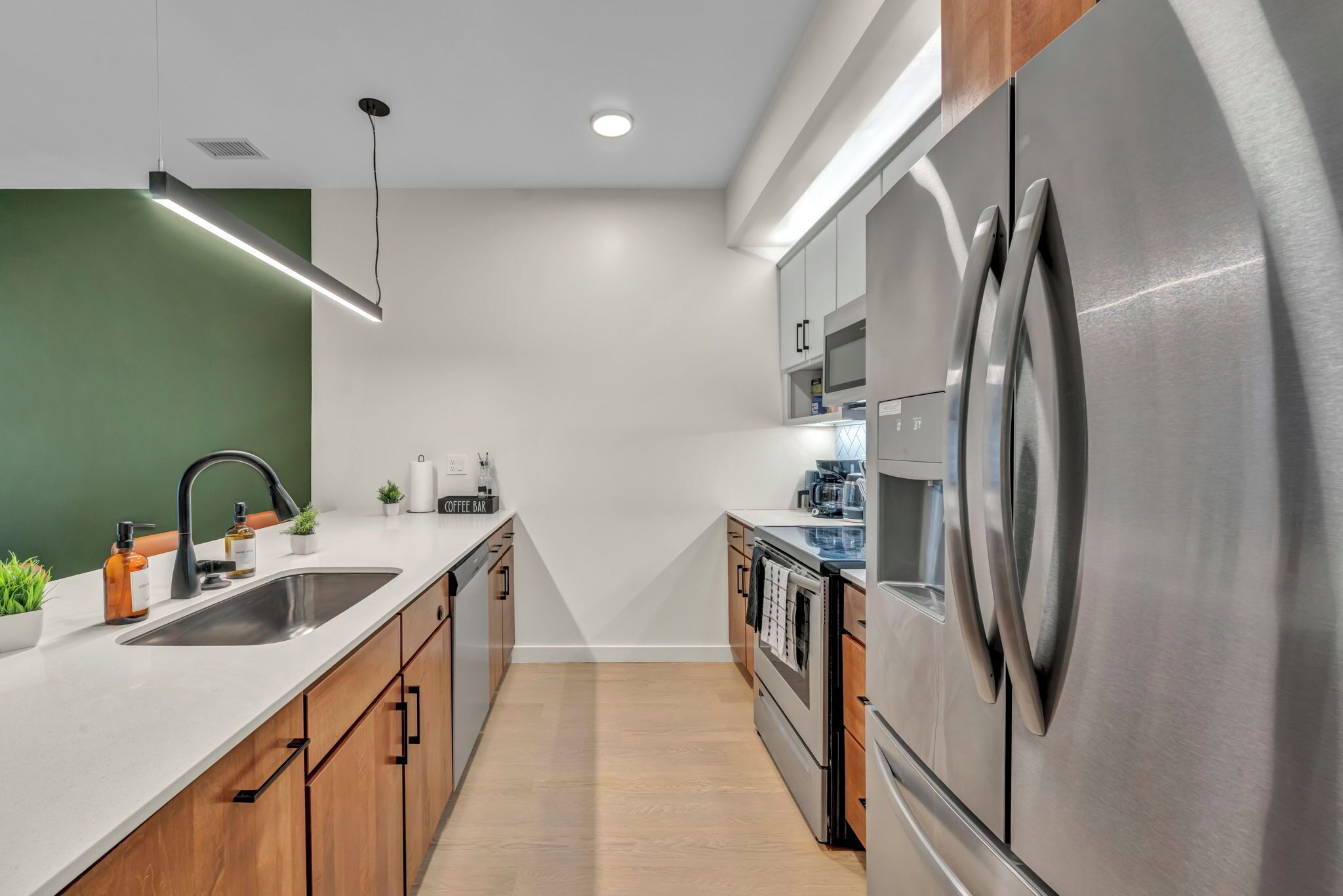 Lägenhet Executive - 1 kingsize-säng med bäddsoffa - icke-rökare - kök | Eget kök | Stort kylskåp, mikrovågsugn, ugn och diskmaskin