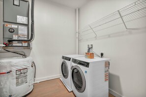 Appartement Luxe, 2 chambres, non-fumeurs | Blanchisserie