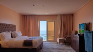 基本開放式客房, 海景 | 客房內保險箱、筆電工作空間、遮光布/窗簾、熨斗/熨衣板