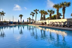 Indoor pool - Beachfront Escape with Ocean Views, Pools & Close to Attractions | 3 Units (Myrtle Beach)
