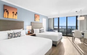 Iron/ironing board, free WiFi, bed sheets - Oceanfront Bliss: Shipwreck Waterpark, Lazy River & On-site Dining! | 3 Units (Myrtle Beach)