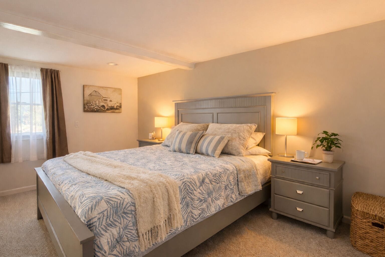 3 bedrooms, iron/ironing board, WiFi, bed sheets