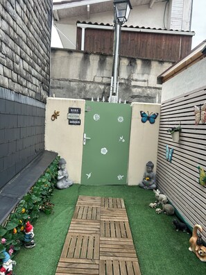 Enceinte de l’hébergement