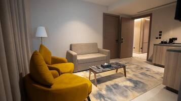 Perhestudiosviitti, kaupunkinäköala | Sisätilat