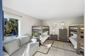 2 chambres, fer et planche Ă repasser, Wi-Fi, literie fournie