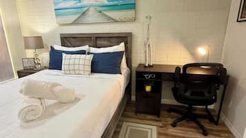 1 間睡房、熨斗/熨衫板、Wi-Fi、床單