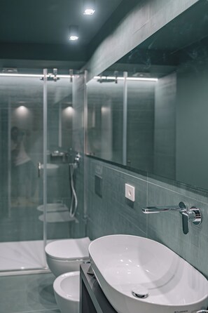 Regadera, amenidades de baño gratuitas, secadora de cabello, bidet