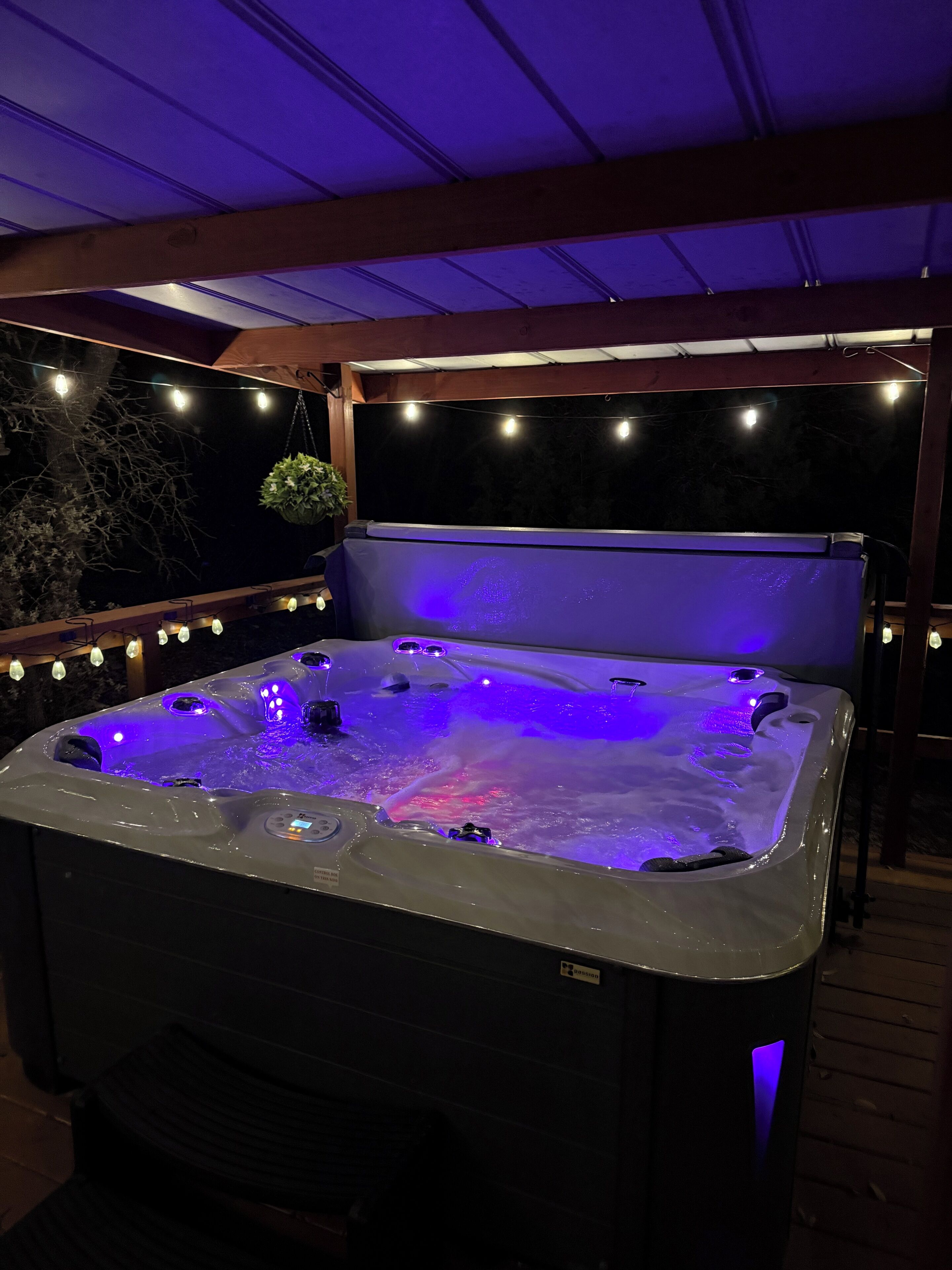 Bain à remous extérieur