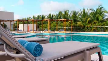 Hus - 3 sovrum - balkong - vid stranden | Pool | Utomhuspool