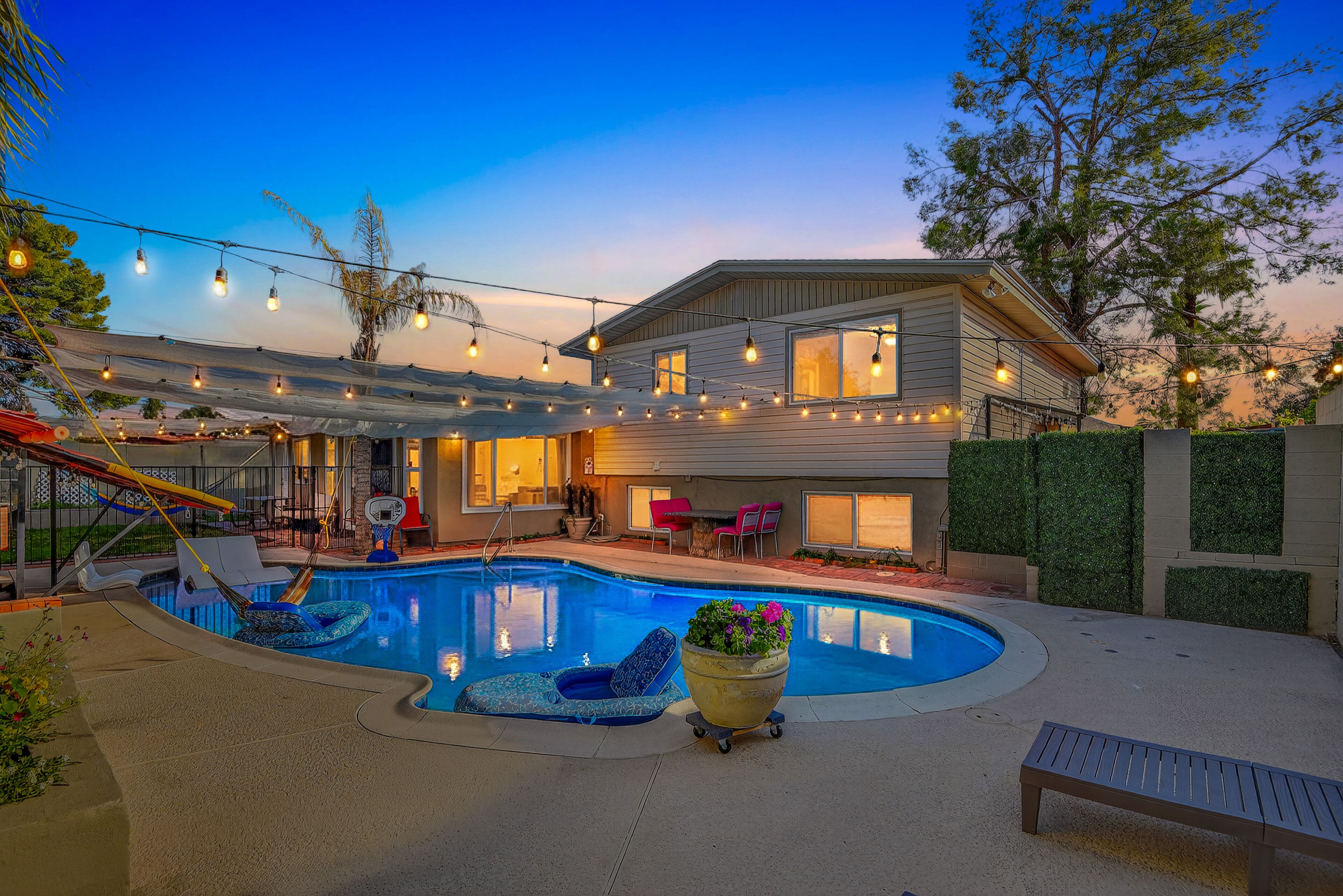 Alberca al aire libre 