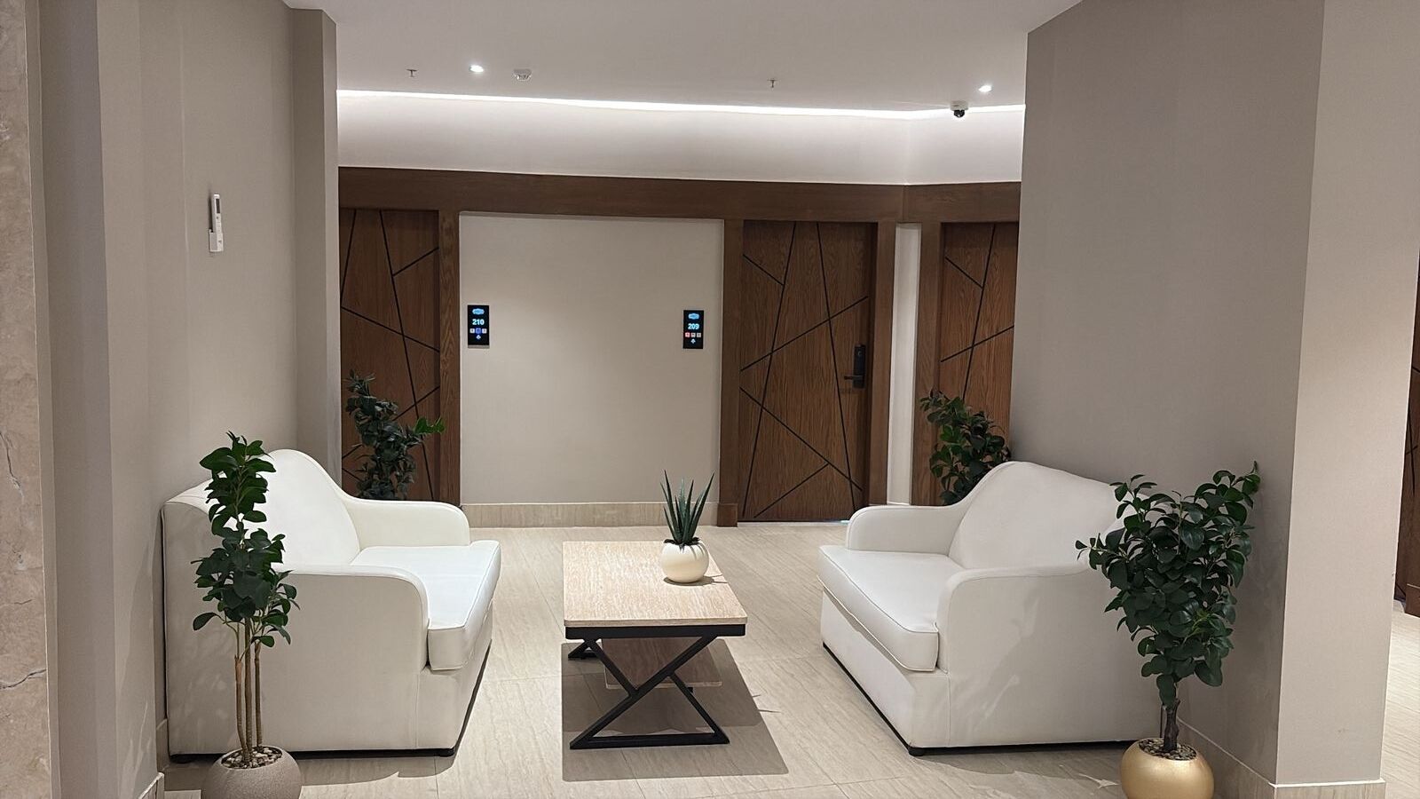 Sitzecke in der Lobby