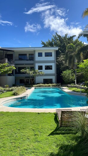 Pool - 2-bedroom, ground floor condo/ pool, walk to beach (Playas del Coco)