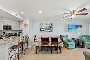 Dining - Ocean View 3BR At Pelican's Watch 209- Pool (Myrtle Beach)