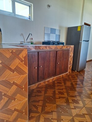 Basic Room, Balcony, Beach View | Private kitchen