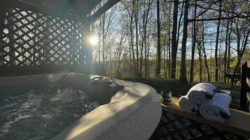 Baignoire à remous extérieure