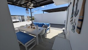 Outdoor dining - 3BR Penthouse in Enchanted Bayahibe, Dominican Republic (Bayahíbe)