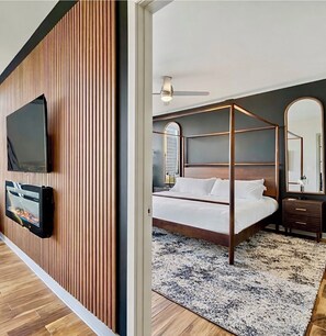1 dormitorio, tabla de planchar con plancha, wifi gratis y ropa de cama