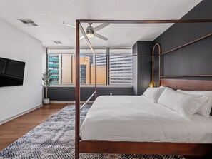 1 Schlafzimmer, Bügeleisen/Bügelbrett, kostenloses WLAN, Bettwäsche