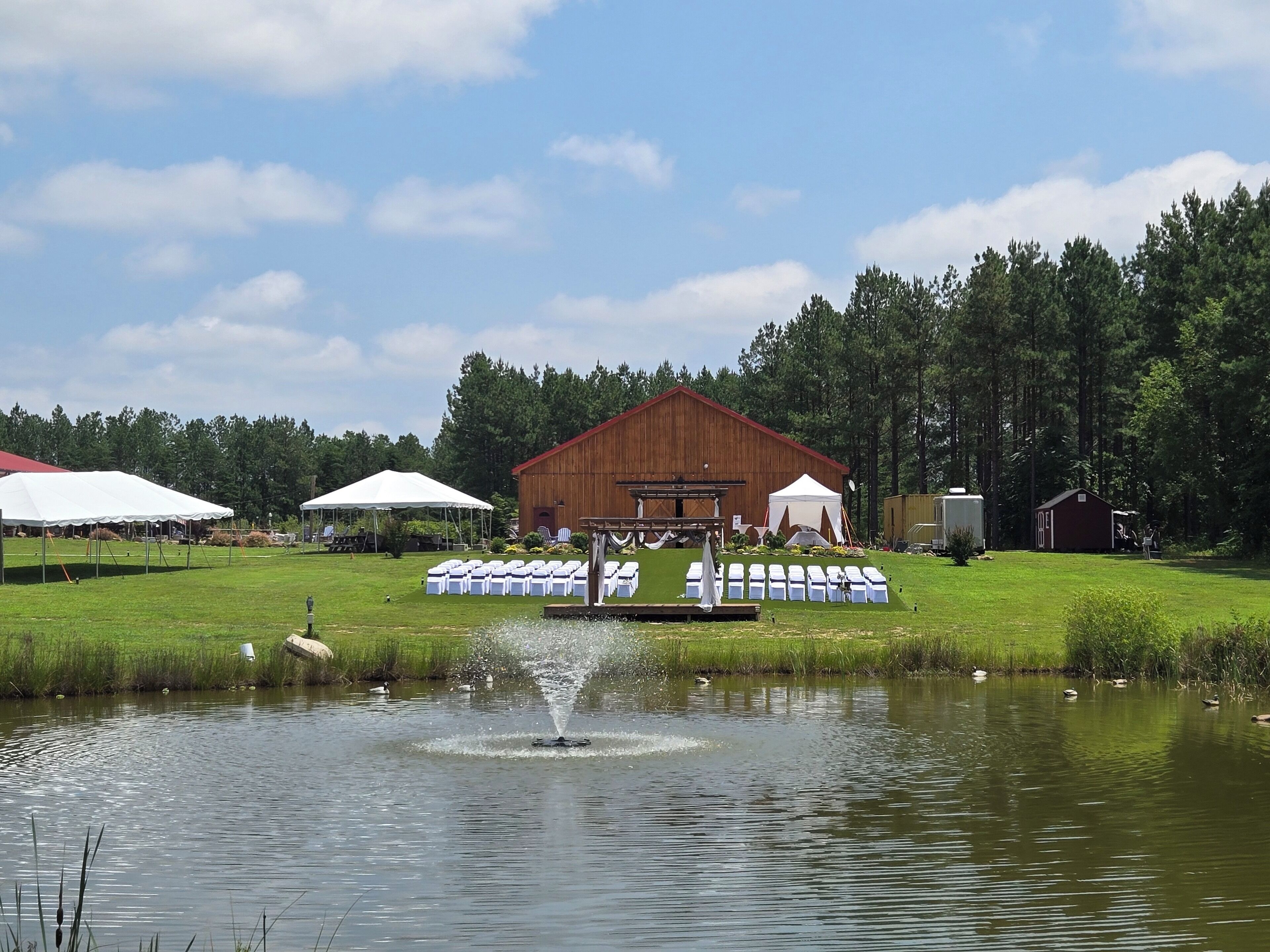Enceinte de l’hébergement