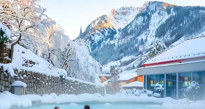 Centre ville,vue montagne et torrent+1 accĂšs Spa thermal par jour