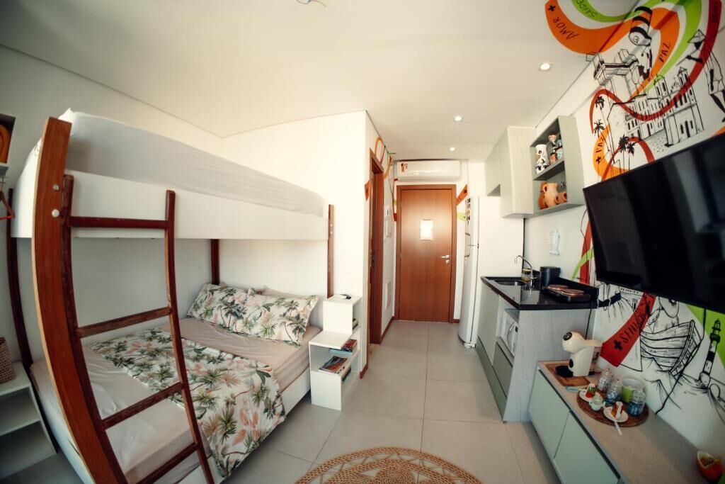 经济公寓, 阳台, 部分海洋景观 | 熨斗/熨衣板、免费 WiFi