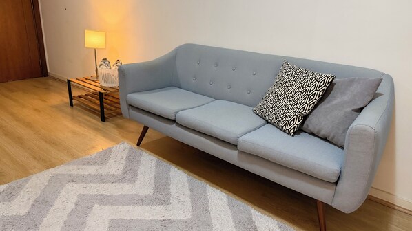 Deluxe Suite, City View | Living area - FlatScape Flat Sofisticado no Itaim Bibi (São Paulo)