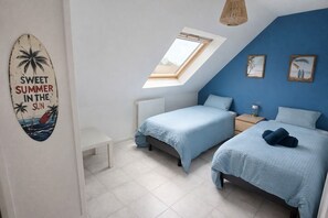 3 bedrooms, desk, iron/ironing board, travel cot - Family vacation home close to the sea and the GR34 Pets welcome (Fouesnant)