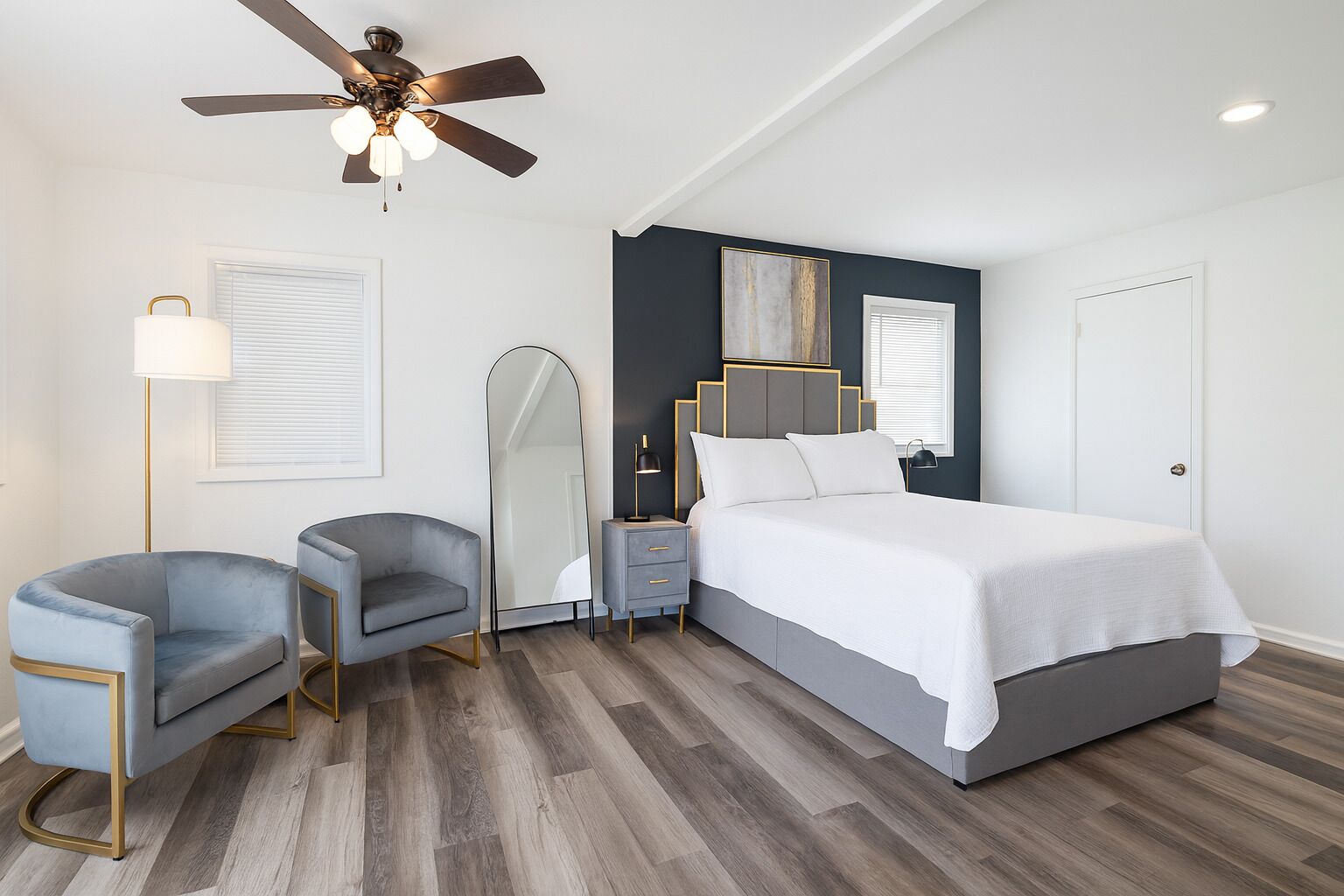 3 bedrooms, desk, iron/ironing board, free WiFi