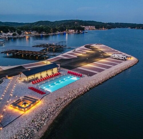 Luxury RV parking resort with all the hook ups. Open year long