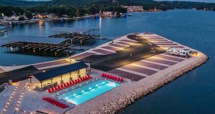 Luxury RV parking resort with all the hook ups. Open year long