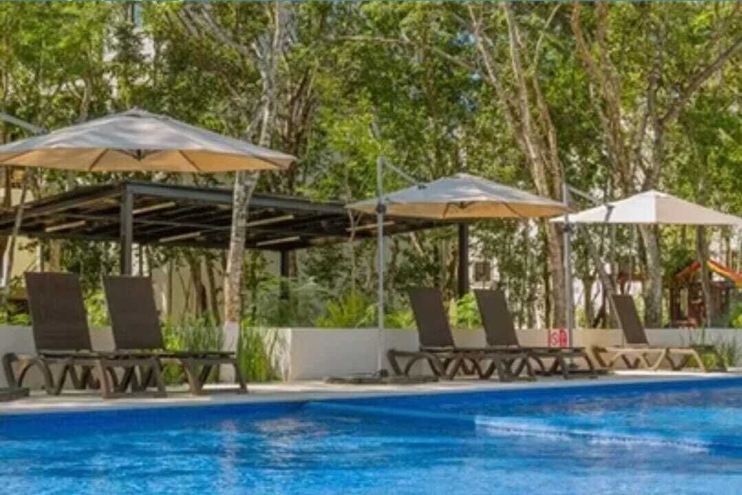 Alberca al aire libre 