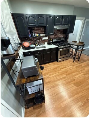 Microwave, oven, stovetop