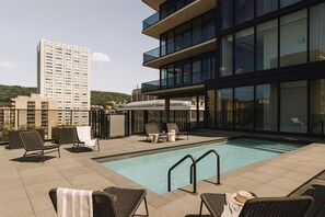 Seasonal outdoor pool