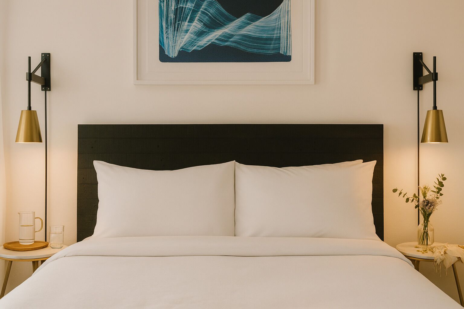 Laptop workspace, iron/ironing board, free WiFi