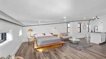 Desk, iron/ironing board, free WiFi, bed sheets