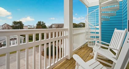 Coastal Sky House at Kure Beach | 4BR/4BA Coastal Retreat