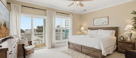 Tabla de planchar con plancha, wifi y ropa de cama