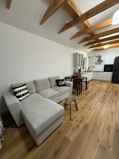 New, modern, and fully equipped 2-BDR apartment with AC, separate washer & dryer