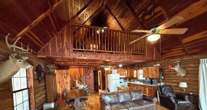 Log cabin located in Morris, Ga