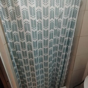 Regadera, secadora de cabello, bidet, toallas 