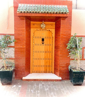 Exterior detail - riad la joie (marrakech)