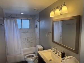 Hair dryer, towels, soap, toilet paper - Amazing 2-bedroom house in beautiful Houston with AC (Houston)